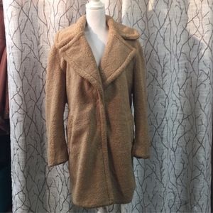 Kensie reversible faux shearling coat